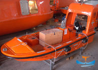 Bote de salvamento de alta velocidade do barco salva-vidas com material plástico reforçado aprovação do SOLAS