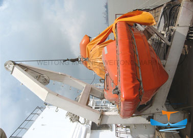 Lançamento do turco do barco salva-vidas da aprovação de CCS, guindaste 28-45kn do turco do barco que iça a carga